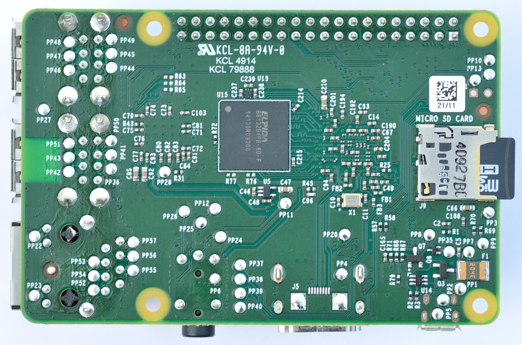 Raspberry pi points de test technigem